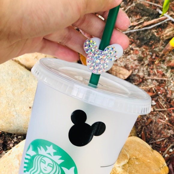 Disney Starbucks Venti cold cup with straw topper - Picture 5 of 5